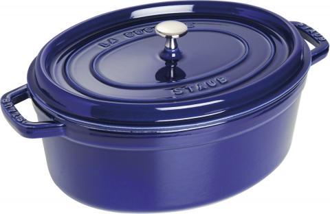 Staub - 5.7 QT Oval Cocotte Dark Blue 5.5L - 40510-289