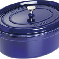 Staub - 5.7 QT Oval Cocotte Dark Blue 5.5L - 40510-289