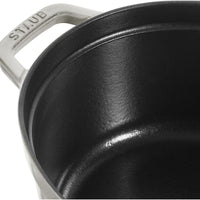 Staub - 5.7 QT Oval Cocotte White Truffle 5.5L - 40501-416