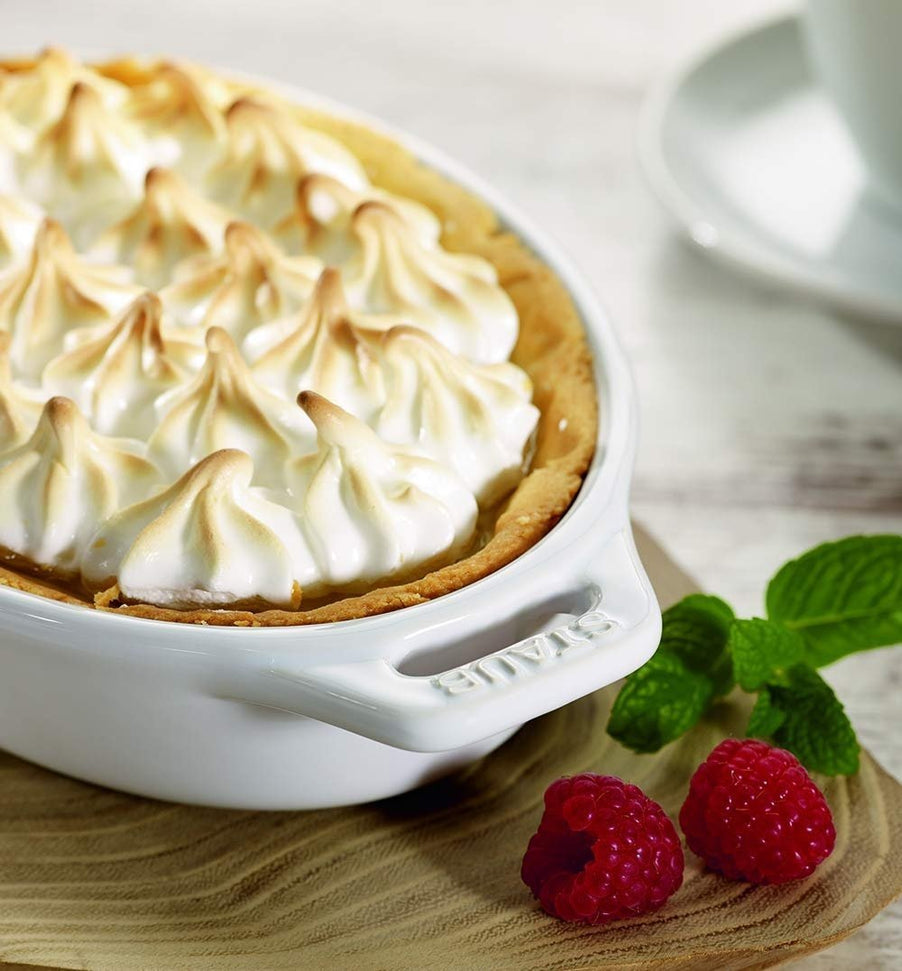 Staub - 6" x 9" Ceramic Oval Baking Dish White - 40511-158