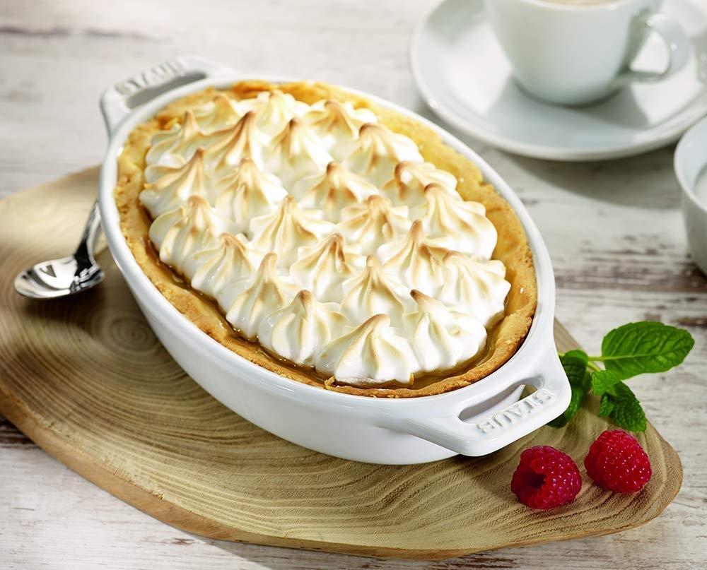 Staub - 6" x 9" Ceramic Oval Baking Dish White - 40511-158