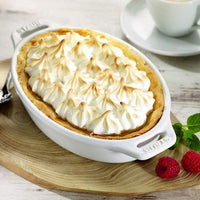 Staub - 6" x 9" Ceramic Oval Baking Dish White - 40511-158