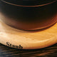 Staub - 6.5" Round Magnetic Wooden Trivet - 40511-078