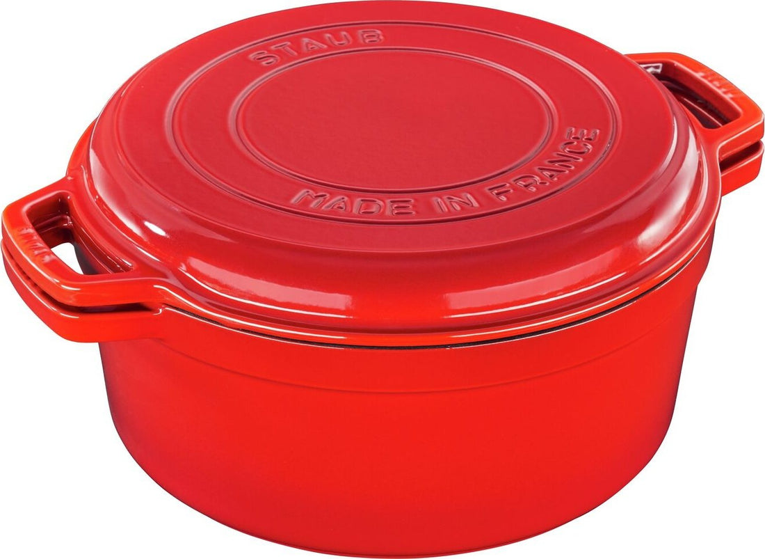Staub - 7 QT Braiser with Grill Pan Lid 6.7L - 40511-679