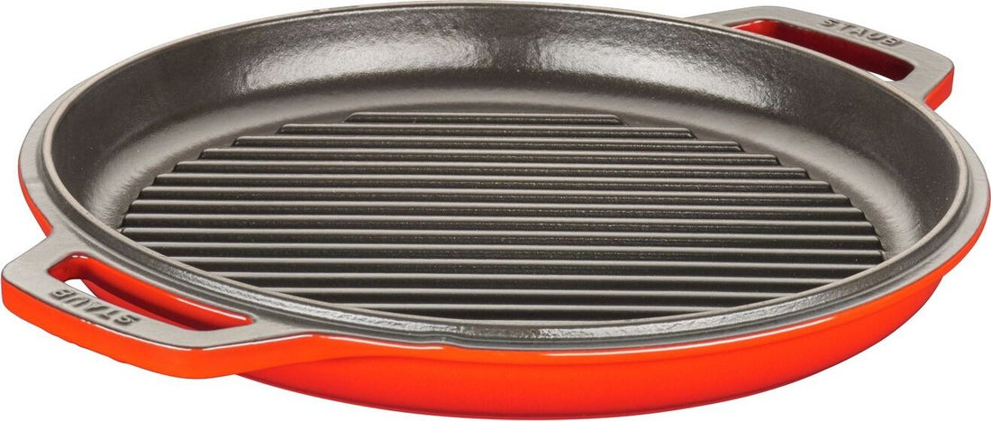 Staub - 7 QT Braiser with Grill Pan Lid 6.7L - 40511-679