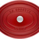 Staub - 7 QT Oval Cocotte Cherry Red 6.7L - 40509-872