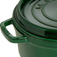 Staub - 7 QT Round Cocotte Basil 6.7L - 40509-361