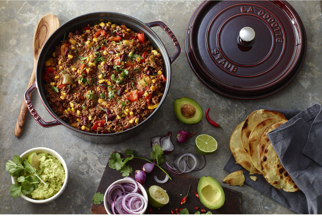 Staub - 7 QT Round Cocotte Grenadine 6.7L - 40509-362