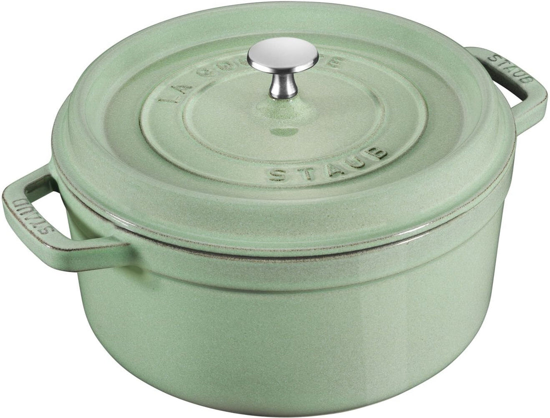 Staub - 7 QT Round Cocotte Sage 6.7L - 40508-707