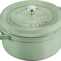 Staub - 7 QT Round Cocotte Sage 6.7L - 40508-707