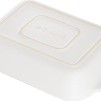 Staub - 7.5" x 6" Ceramic Rectangular Baking Dish White - 40511-144