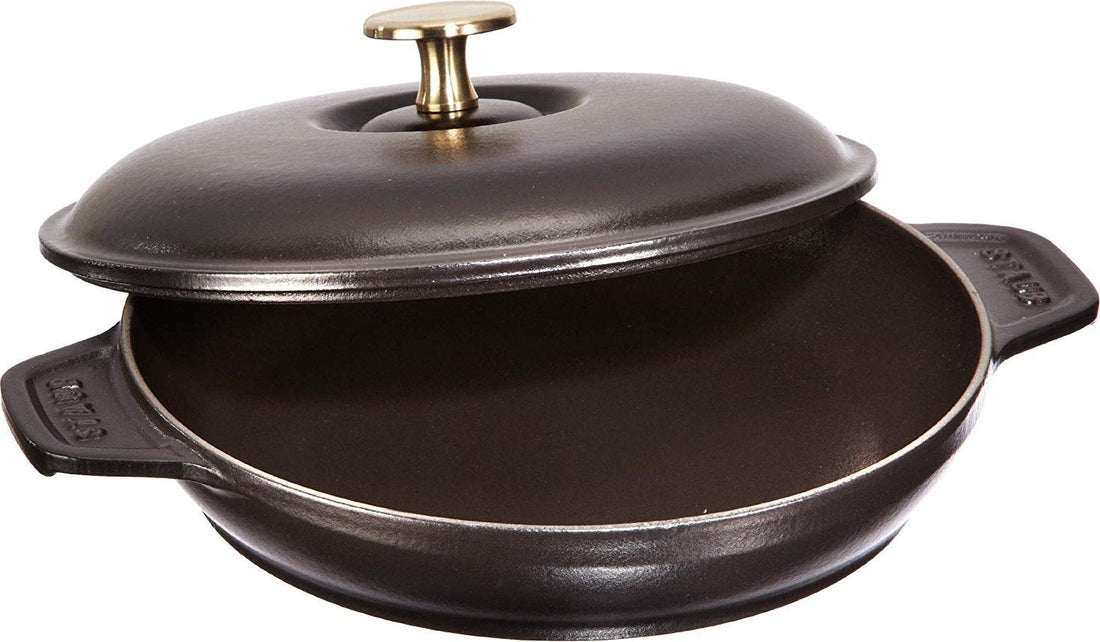 Staub - 8" Cast Iron Round Baking Dish with Lid 20cm - 40509-579