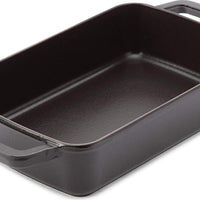 Staub - 8" x 12" Cast Iron Roaster Black - 40510-323