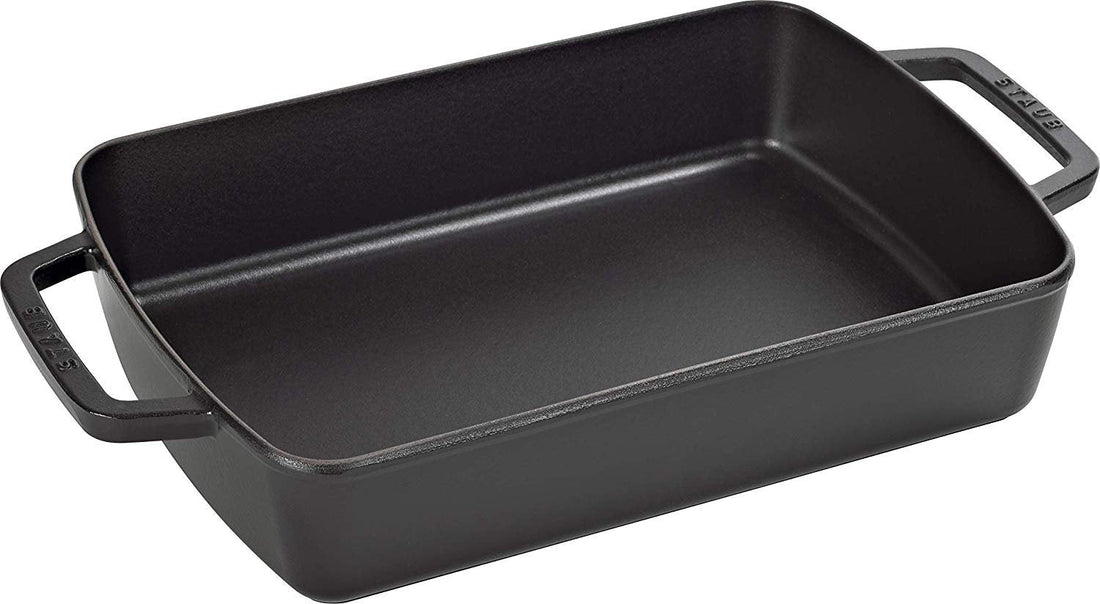 Staub - 8" x 12" Cast Iron Roaster Black - 40510-323