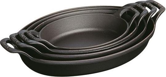 Staub - 8.25" Cast Iron Oval Gratin Dish 21cm - 40509-391