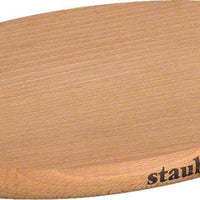 Staub - 8.25" Oval Magnetic Wooden Trivet - 40509-349