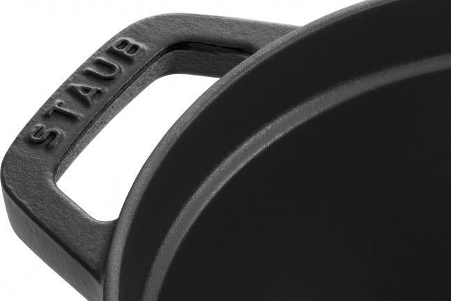 Staub - 8.5 QT Oval Cocotte Black 8L - 40509-370