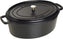 Staub - 8.5 QT Oval Cocotte Black 8L - 40509-370