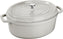 Staub - 8.5 QT Oval Cocotte White Truffle 8L - 40501-447