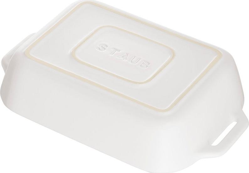 Staub - 9" x 13" Ceramic Rectangular Baking Dish White - 40511-151