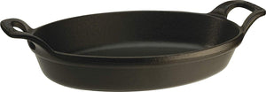 Staub - 9.4" Cast Iron Oval Gratin Dish 24cm - 40509-393