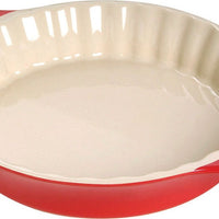 Staub - Ceramic 11" Pie Dish Cherry Red - 40511-167