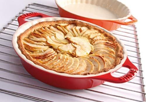 Staub - Ceramic 11" Pie Dish Cherry Red - 40511-167