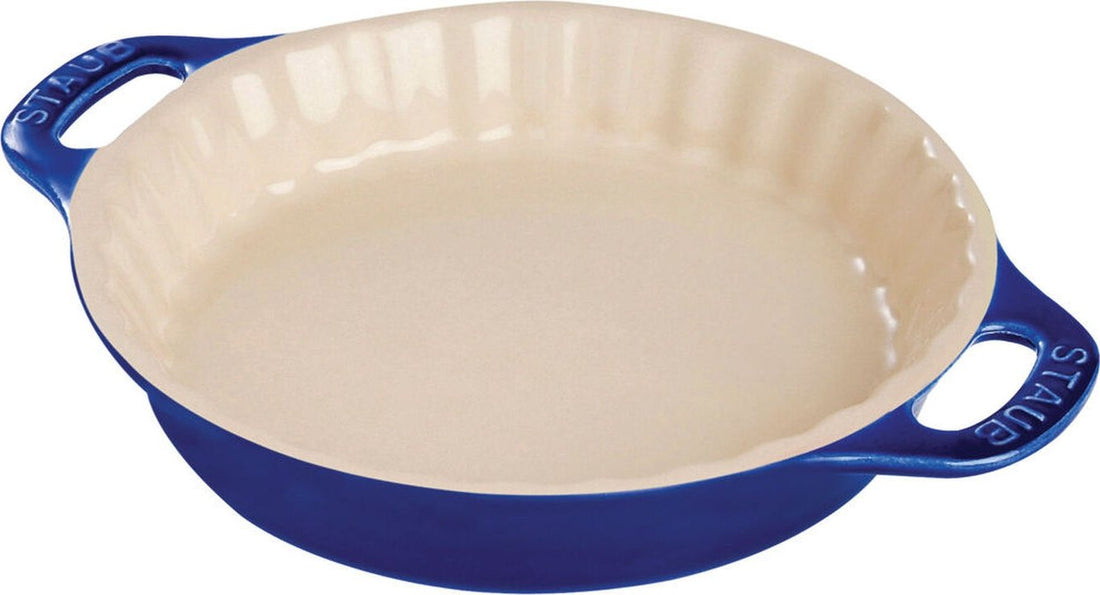 Staub - Ceramic 9.4" Pie Dish Dark Blue - 40511-165