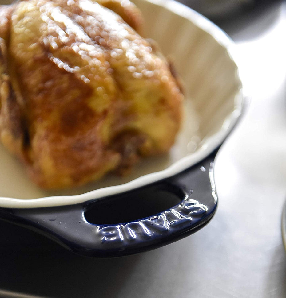 Staub - Ceramic 9.4" Pie Dish Dark Blue - 40511-165