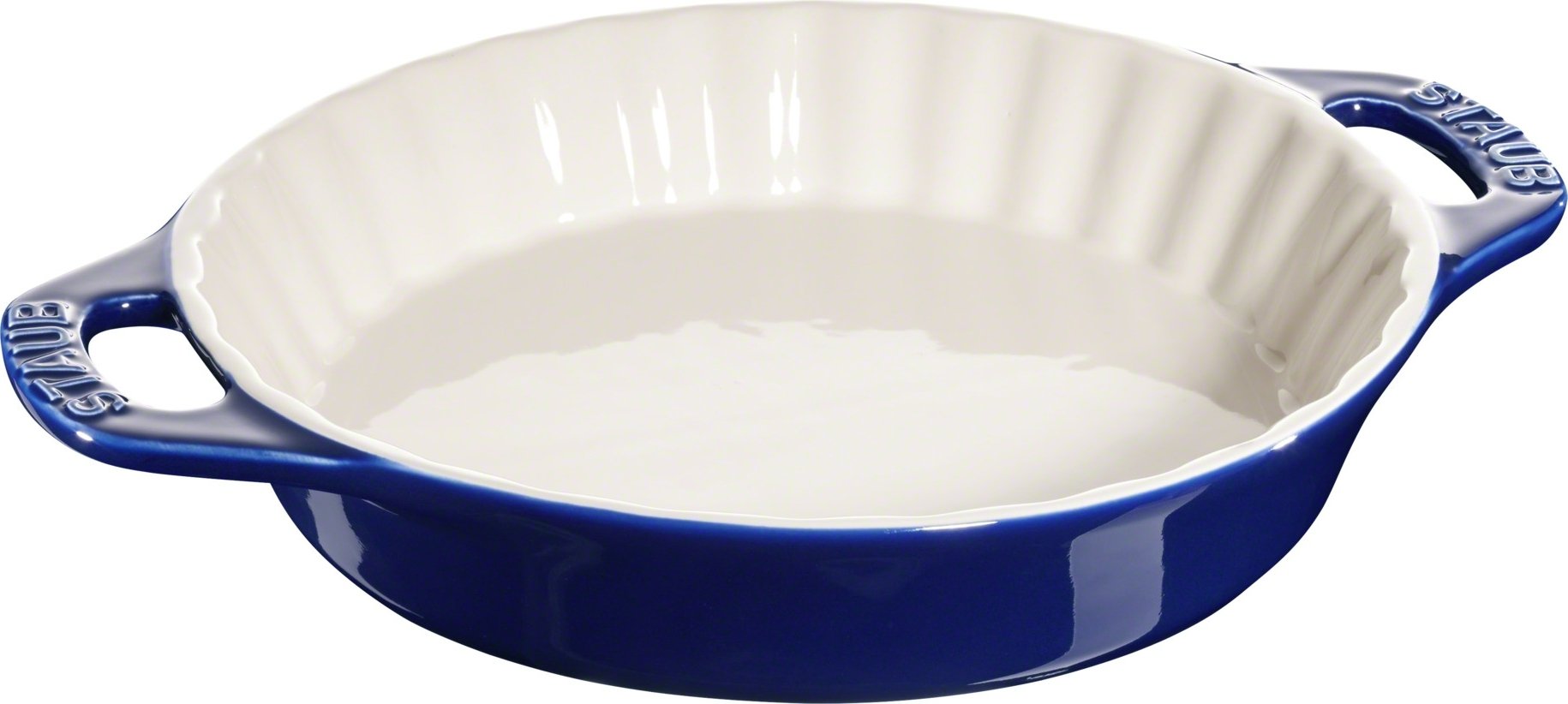Staub - Ceramic 9.4" Pie Dish Dark Blue - 40511-165