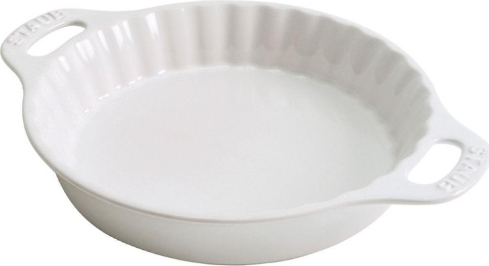 Staub - Ceramic 9.4" Pie Dish White - 40511-166