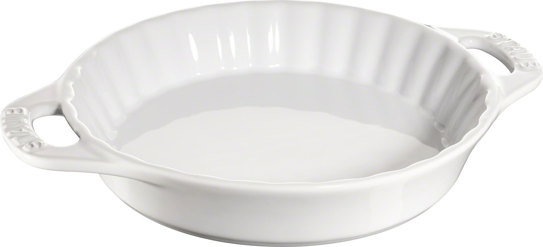 Staub - Ceramic 9.4" Pie Dish White - 40511-166