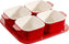 Staub - Ceramic Appetizer Set Cherry Red - 40511-119