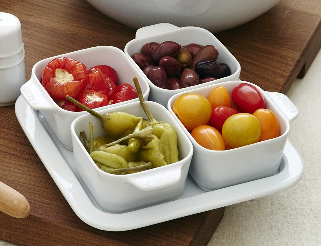 Staub - Ceramic Appetizer Set White - 40511-586