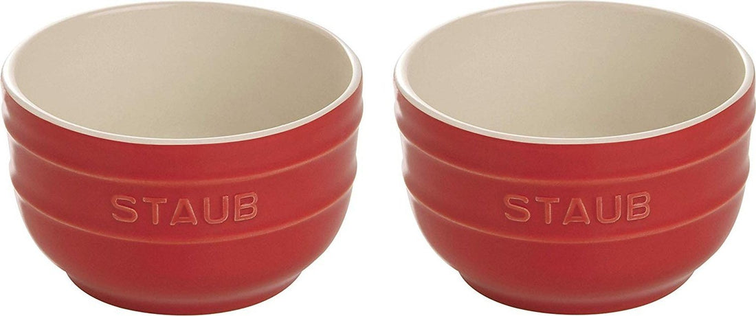 Staub - Ceramic Ramekins, Pack of 2 Cherry Red - 40511-133