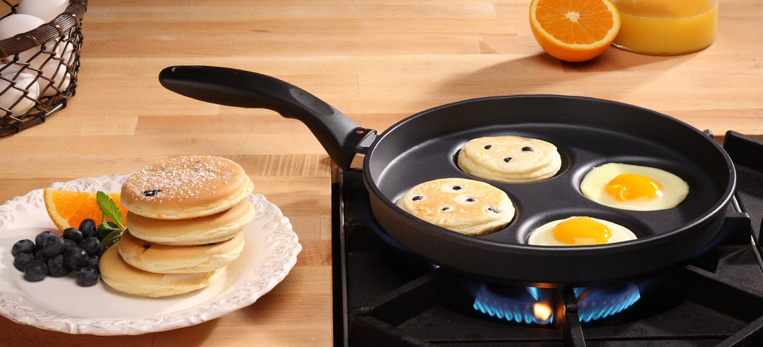 Swiss Diamond - 10.25" Induction Nonstick Swedish Pancake (Plett) Pan (26 cm) - 6326i