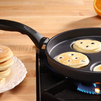Swiss Diamond - 10.25" Induction Nonstick Swedish Pancake (Plett) Pan (26 cm) - 6326i