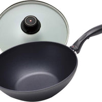 Swiss Diamond - 11" Classic Nonstick Wok with Lid - 61128C