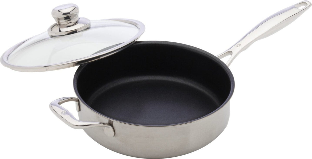 Swiss Diamond - 11" Nonstick Clad Sauté Pan with Lid (28 cm) - SDP3728ic