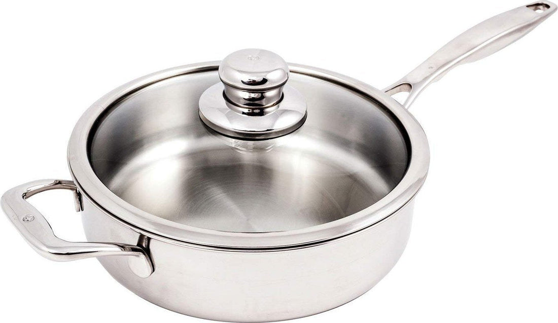 Swiss Diamond - 11" Premium Clad Sauté Pan with Lid (28 cm) - SDCLAD3728ic
