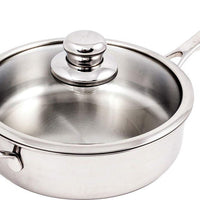 Swiss Diamond - 11" Premium Clad Sauté Pan with Lid (28 cm) - SDCLAD3728ic