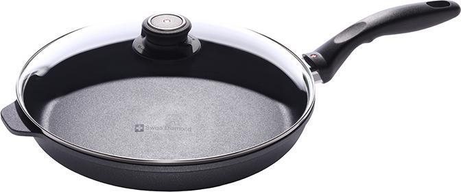 Swiss Diamond - 11" XD Induction Fry Pan with Lid (28 cm) - XD6428iC