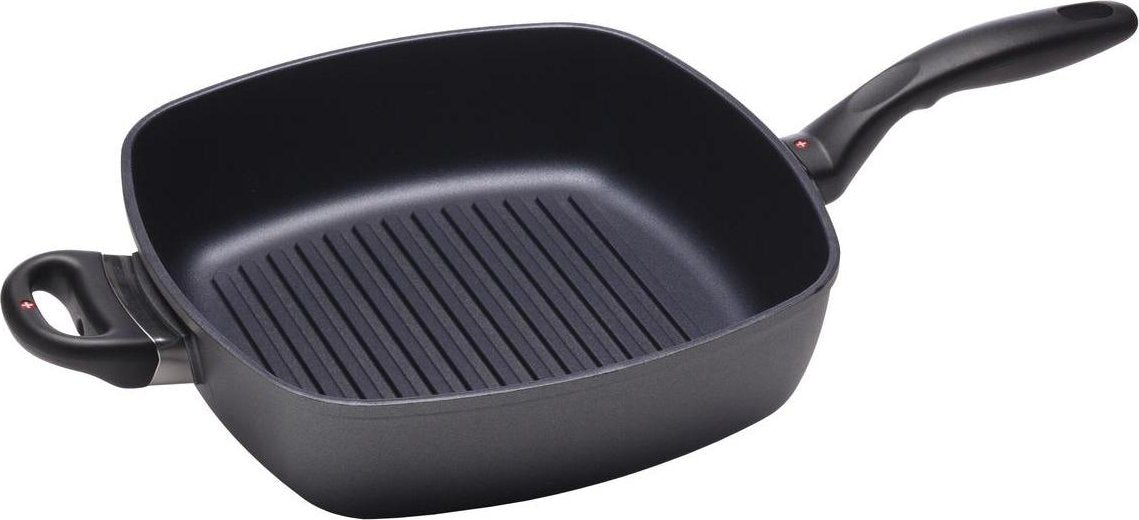 Swiss Diamond - 11" x 11" HD Classic Induction Deep Square Grill Pan - 66281i