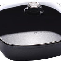 Swiss Diamond - 11" x 11" HD Classic Induction Square Casserole with Lid (28 cm x 28 cm) - 66282ic