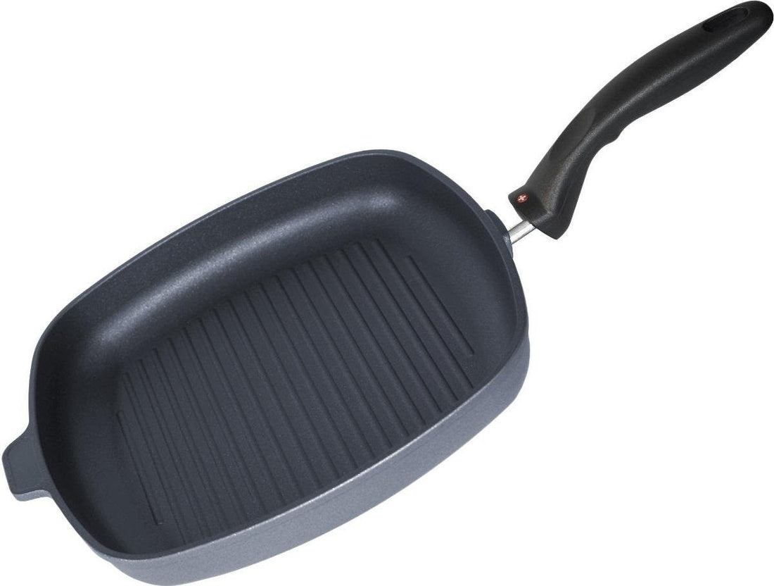 Swiss Diamond - 11" x 11" Induction Nonstick Square Grill Pan - 63281i