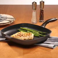 Swiss Diamond - 11" x 11" Induction Nonstick Square Grill Pan - 63281i