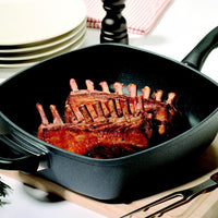 Swiss Diamond - 11" x 11" Induction Nonstick Square Saute Pan With Lid - 66283ic