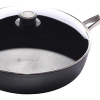 Swiss Diamond - 12.5" Induction Nonstick Saute Pan with SS Handle & Lid - 6732IC