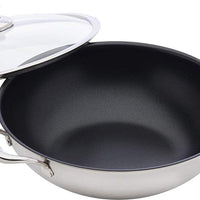Swiss Diamond - 12.5" Nonstick Clad Wok with Lid (32 cm) - SDP31032ic