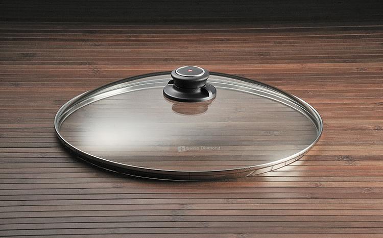 Swiss Diamond - 12.5" Tempered Round Glass Lid - C32SD